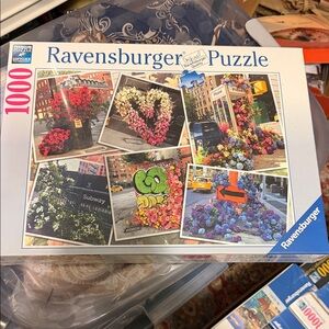 Ravensburger Urban Floral Street Puzzle - Vibrant Colors